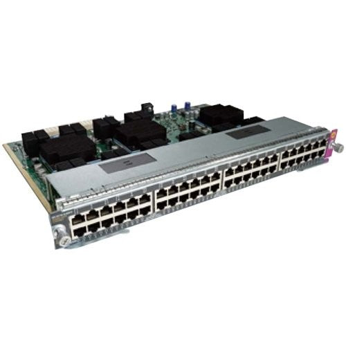 Cisco WS-X4748-UPOE+E 48 Port Gig 802.3af PoE 4500E Series Line Card - New