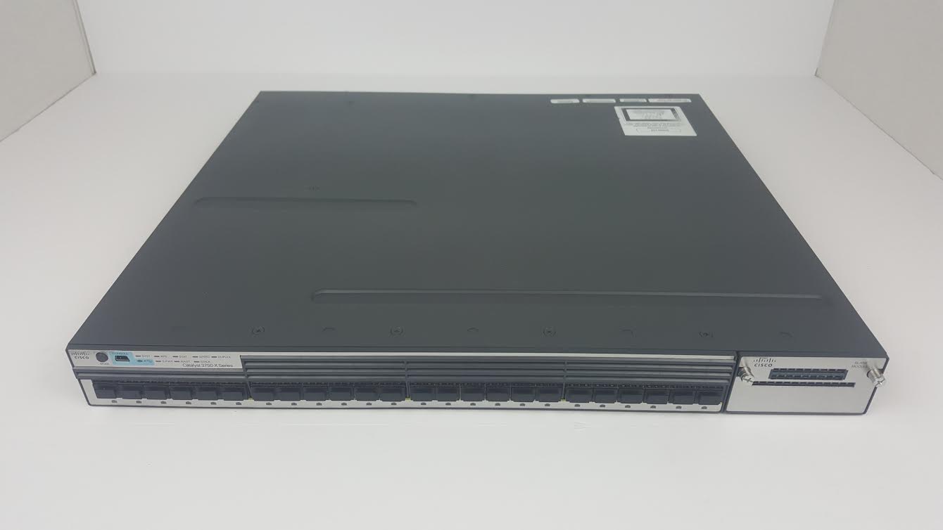 Cisco WS-C3750X-24S-E Catalyst 3750X 24 Port GE SFP IP Services