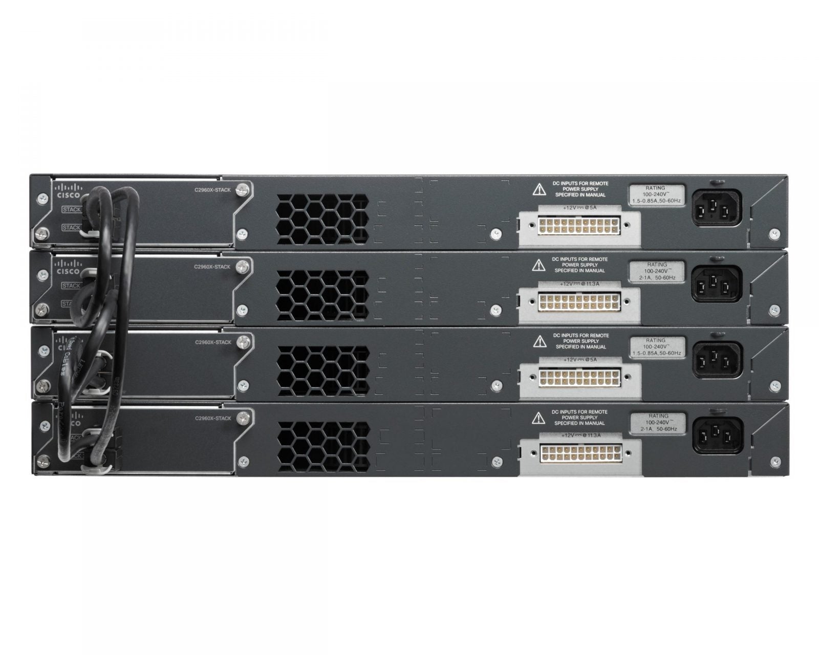 Cisco WS-C2960X-48FPS-L 48 Port GigE PoE Switch 740W AC 4x SFP LAN - New