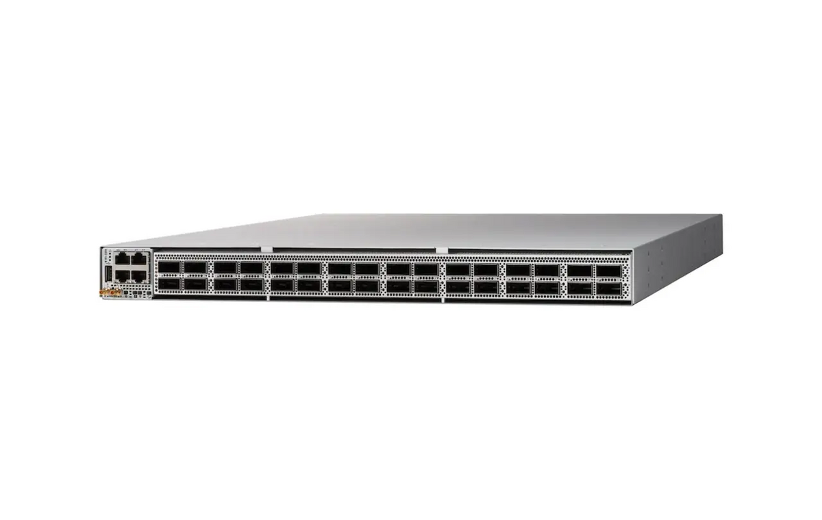 Cisco 8101-32FH-O 8100 Series 32x 400G QSFP-DD 12.8Tbps Open Software Data Center Switch