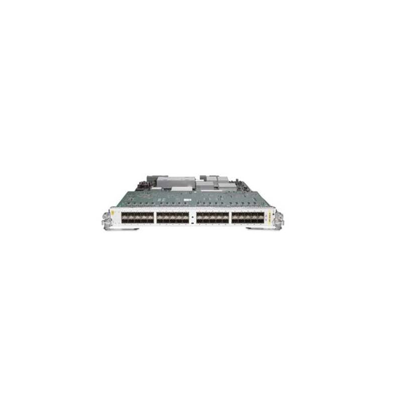 CISCO A9K-40GE-B V06 40-PORT SFP GE MEDIUM QUEUE ETHERNET LINE CARD ASR 9000