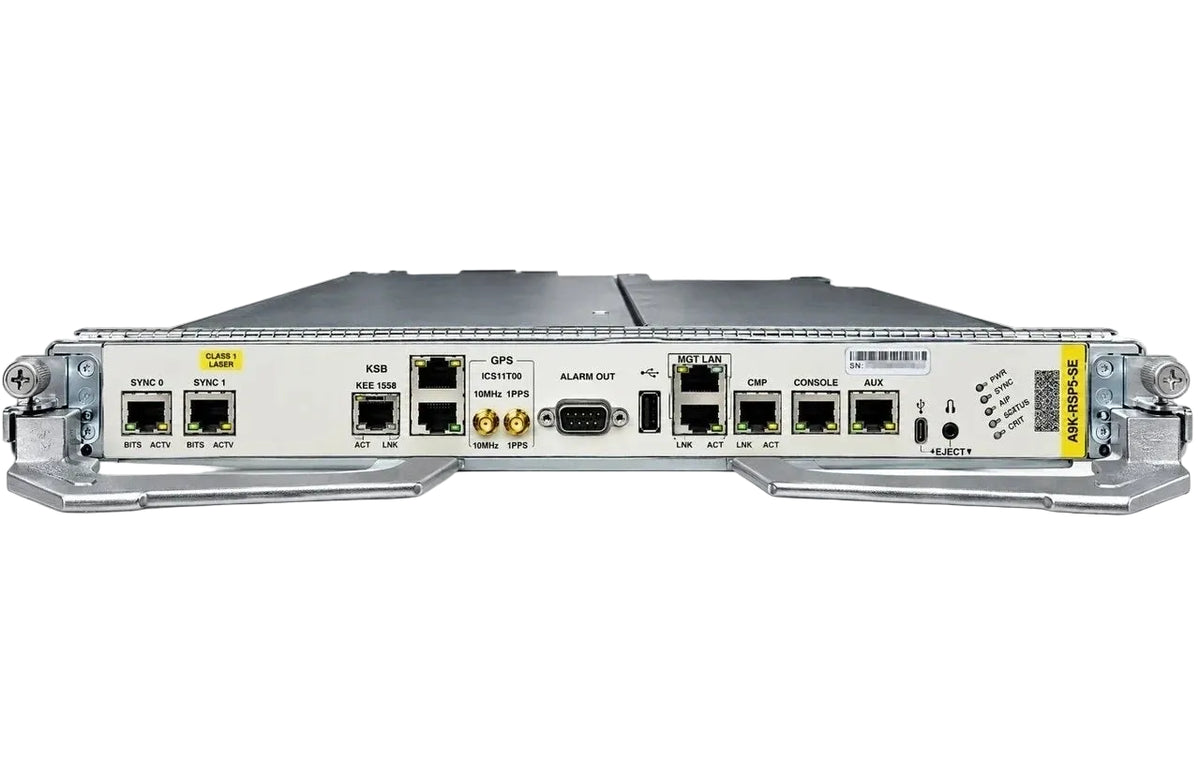 Cisco A9K-RSP5-SE ASR 9000 Series 8-Core 40GB DRAM Service Edge Route Switch Processor