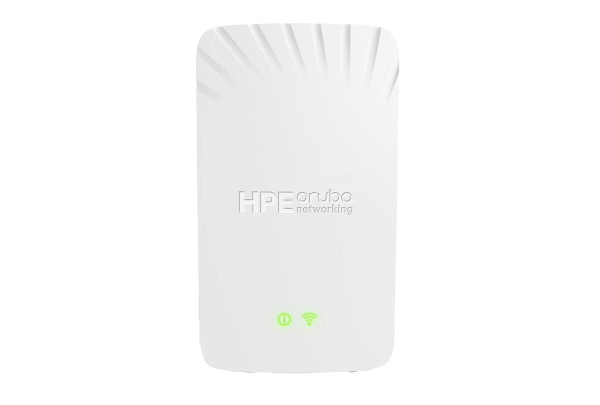 HPE Aruba AP-505H Wi-Fi 6 2x2 MU-MIMO 1.49 Gbps 2.5G PoE-Out BLE Hospitality Access Point
