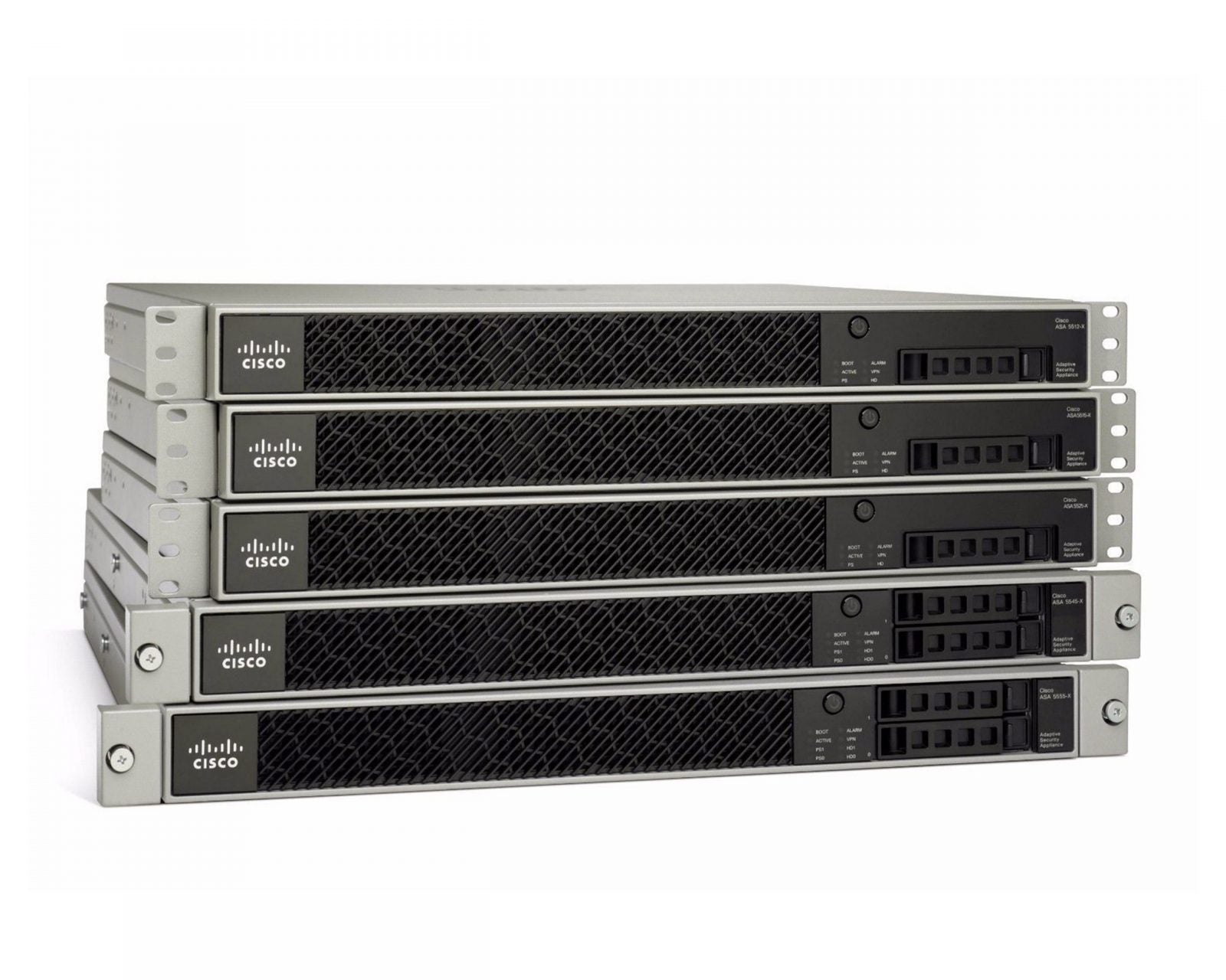 New Cisco ASA5545-FPWR-K9 ASA5545-X w/ FirePOWER 8GE Data 3DES/AES