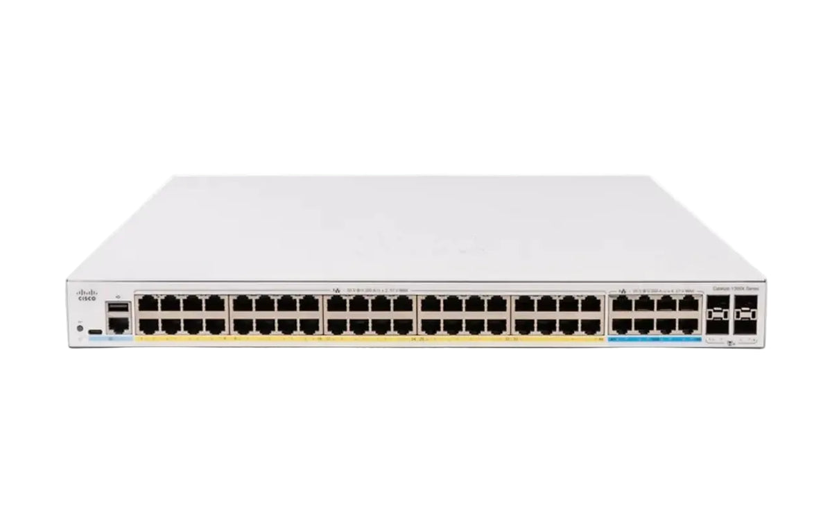 Cisco C1300X-48NGU-4X Catalyst 1300X Series 48-Port Multigigabit PoE++ 240Gbps Switch - New