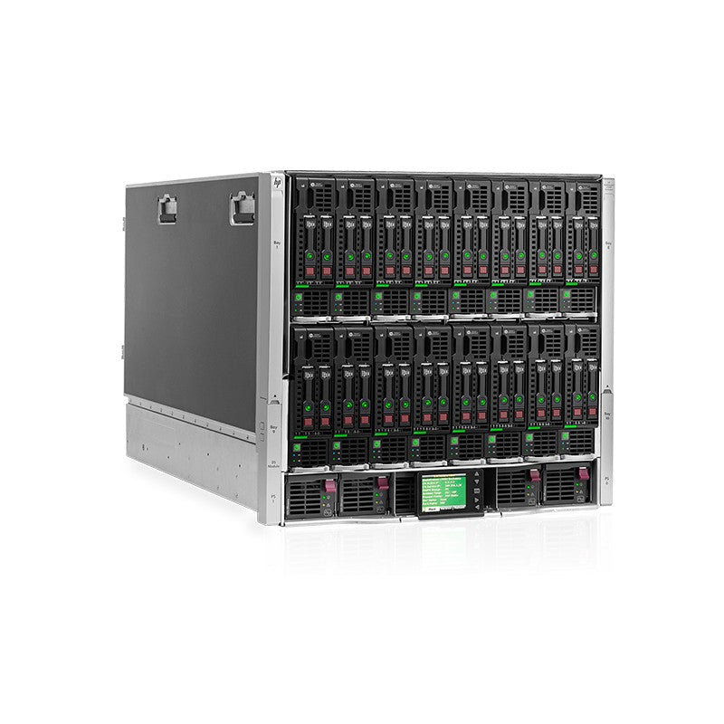 HP PROLIANT C7000 W/ 8X WS460C G8 W/ PCIE EXP 2X E5-2660V2 8GB 2X 960GB