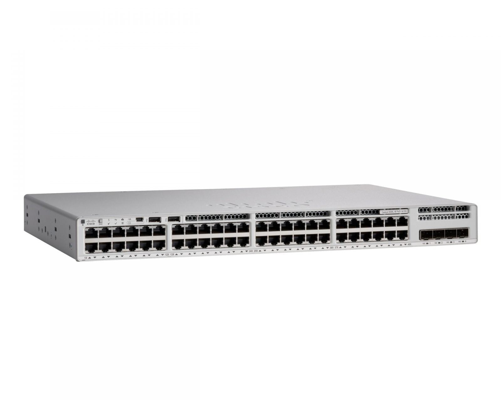 Cisco C9200L-48T-4G-E 48-port Switch Data - 4x1G Uplink - Network Essentials - New