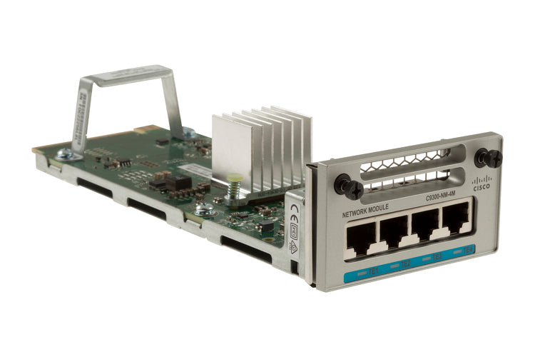 Cisco C9300-NM-4M 4-Port mGIG Multi-Gigabit Network Module - New