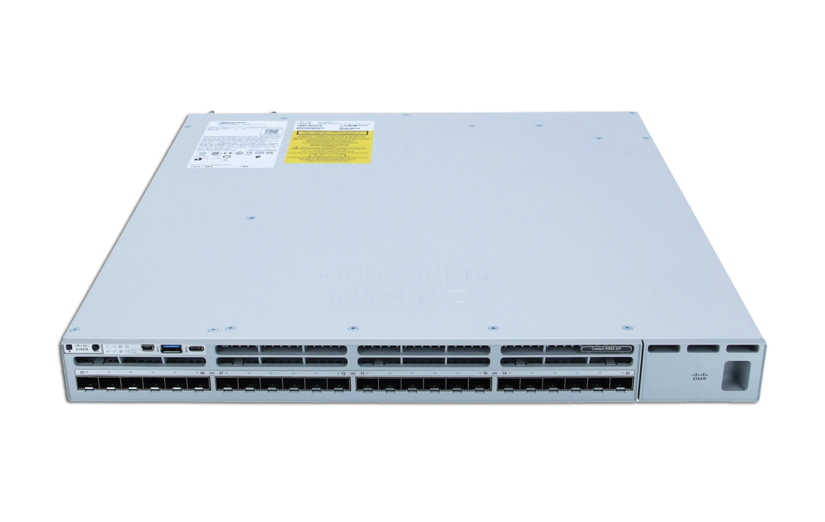 Cisco C9300X-24Y-E Catalyst 9300X 24-Port 25G/10G/1G SFP28 Modular Uplink StackWise-1T Network Essentials Switch - New