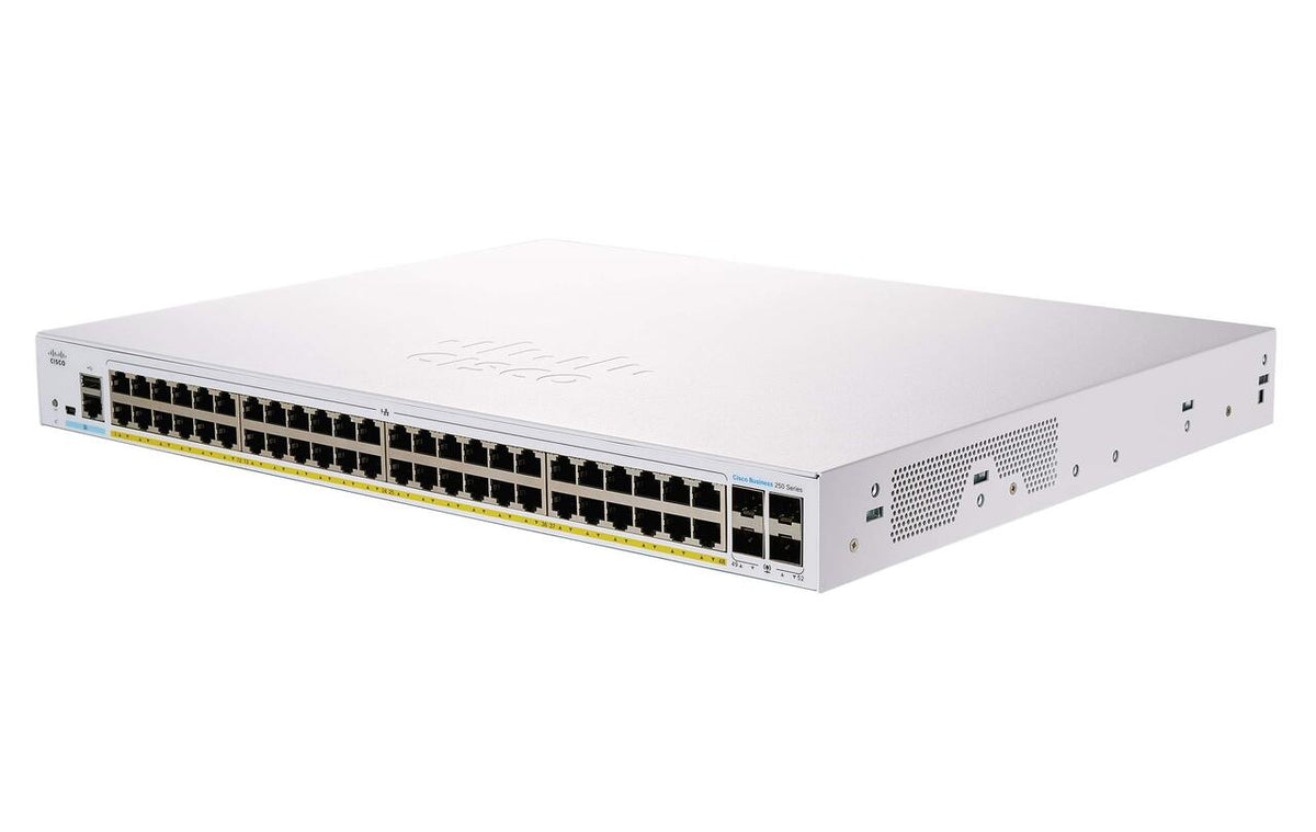 Cisco CBS250-48T-4X Smart Switch 48x 1GB RJ45 4x 10GB SFP+ 250 Series - New