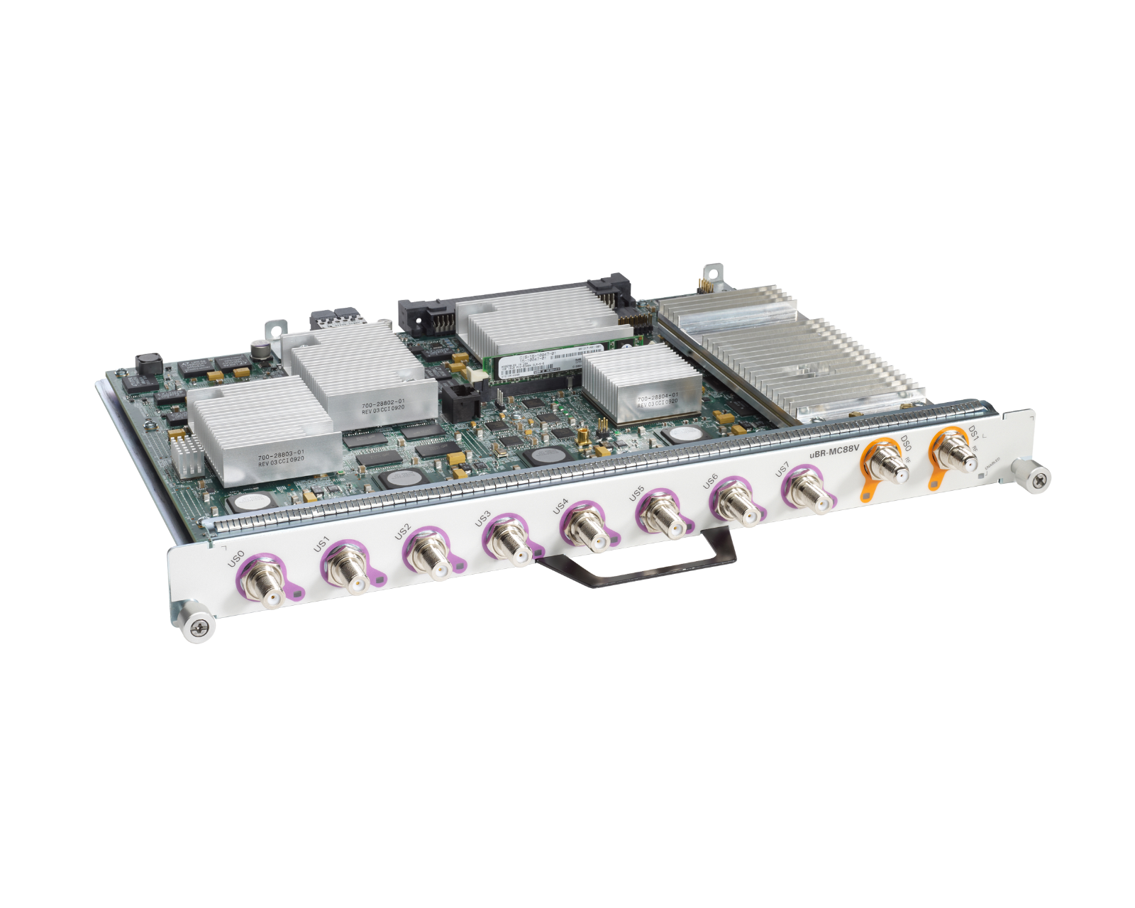 CISCO UBR-MC88V BROADBAND PROCESSING ENGINE UBR7200 DOCSIS 3.0 MODEM-CARD 8 DS