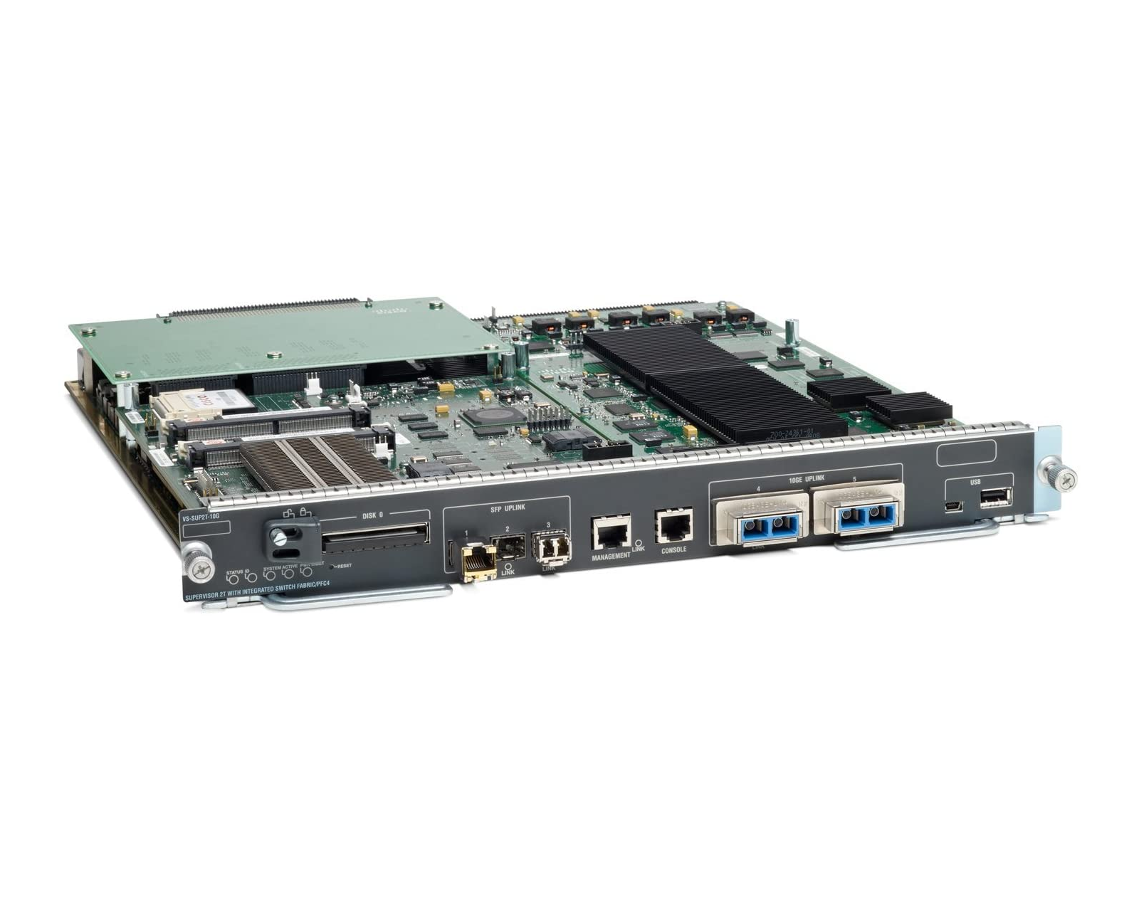 CISCO VS-S2T-10G-XL CATALYST 6500 SERIES SUPERVISOR ENGINE 2T W/ 2X10GBE 3X1GBE
