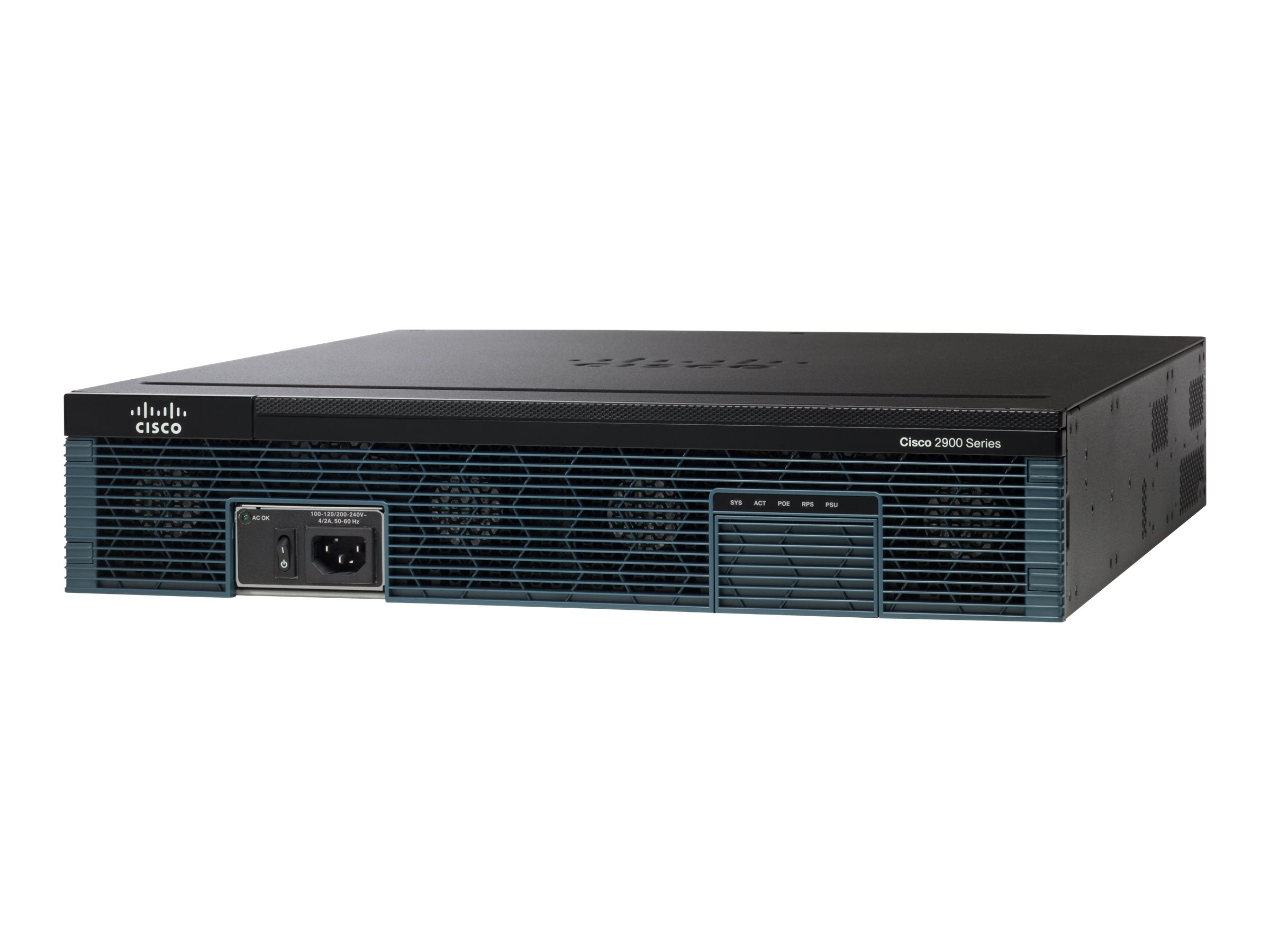 CISCO2921-V/K9 GIGABIT IS ROUTER CISCO 2921 VOICE BUNDLE W/ UC LICENSE PVDM3-64