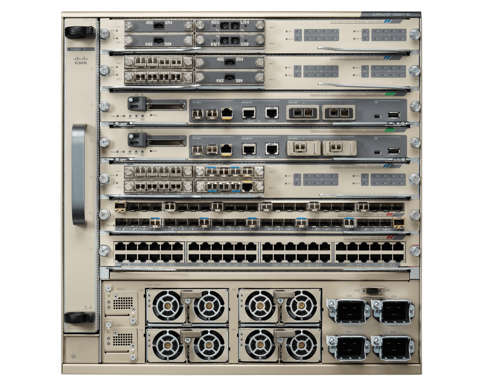 Cisco C6807-XL Catalyst 6800 Series Switch Chassis