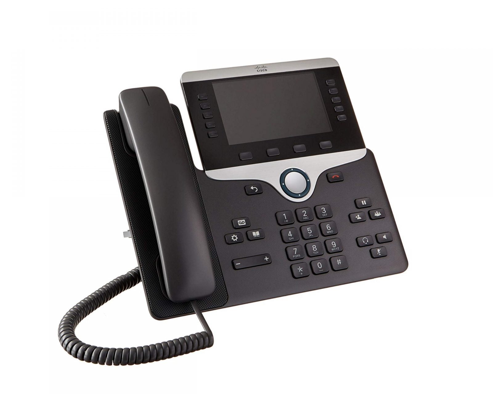 Cisco CP-8851-K9 VoIP IP PoE Color LCD Display Phone + CP-BEKEM Expansion Module-refurbished