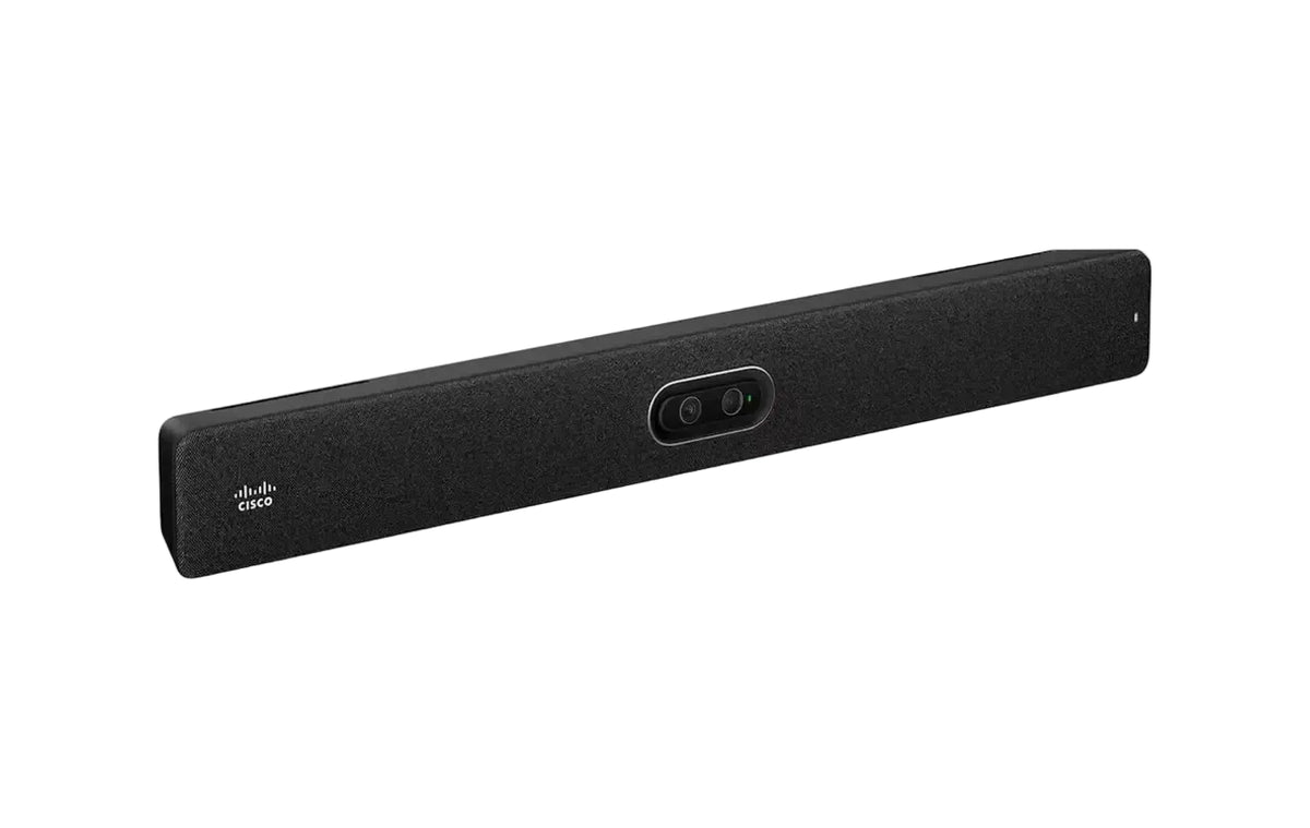 Cisco CS-BARPRO-C-K9 Room Bar Pro Carbon Black Dual 96MP AI 3-Display RoomOS Teams Bundle