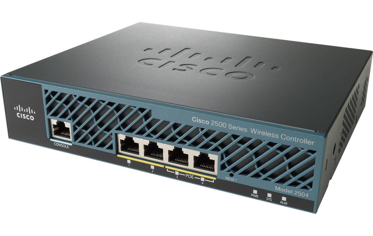 Cisco AIR-CT2504-50-K9 2500 Series Wireless Controller 15 Access Points AP