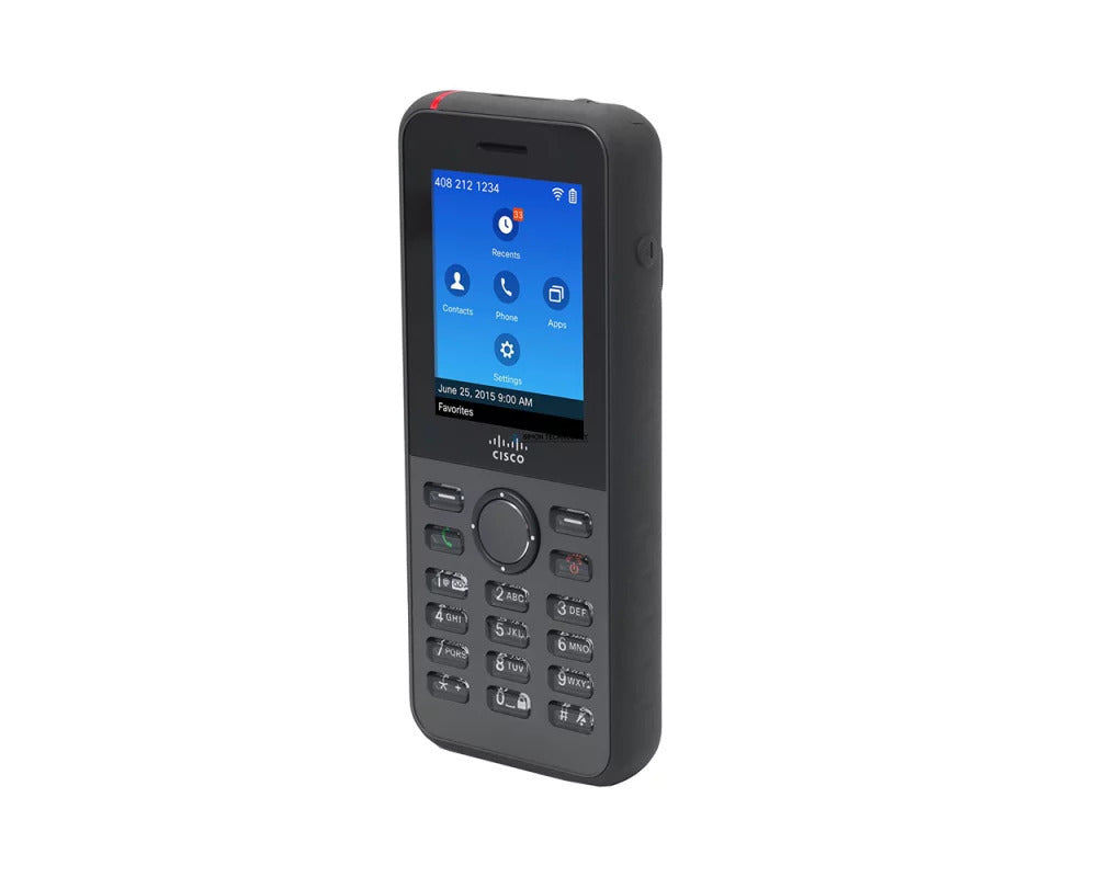 Cisco CP-8821-K9-BUN 8821 World Mode 802.11ac Bluetooth IP54 MIL-STD Wireless IP Phone Bundle - New