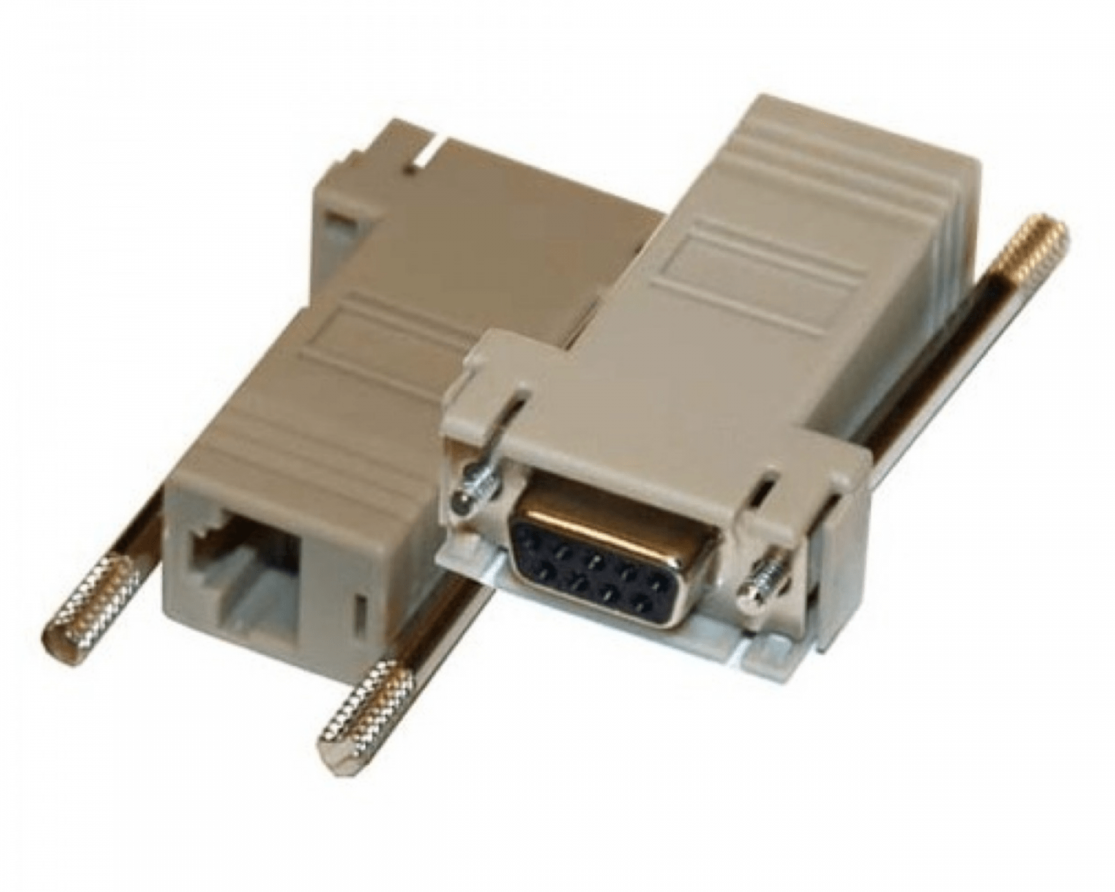 Cisco DB9 Female to RJ45 Female Console Adapter, CAB-9AS-FDTE - New