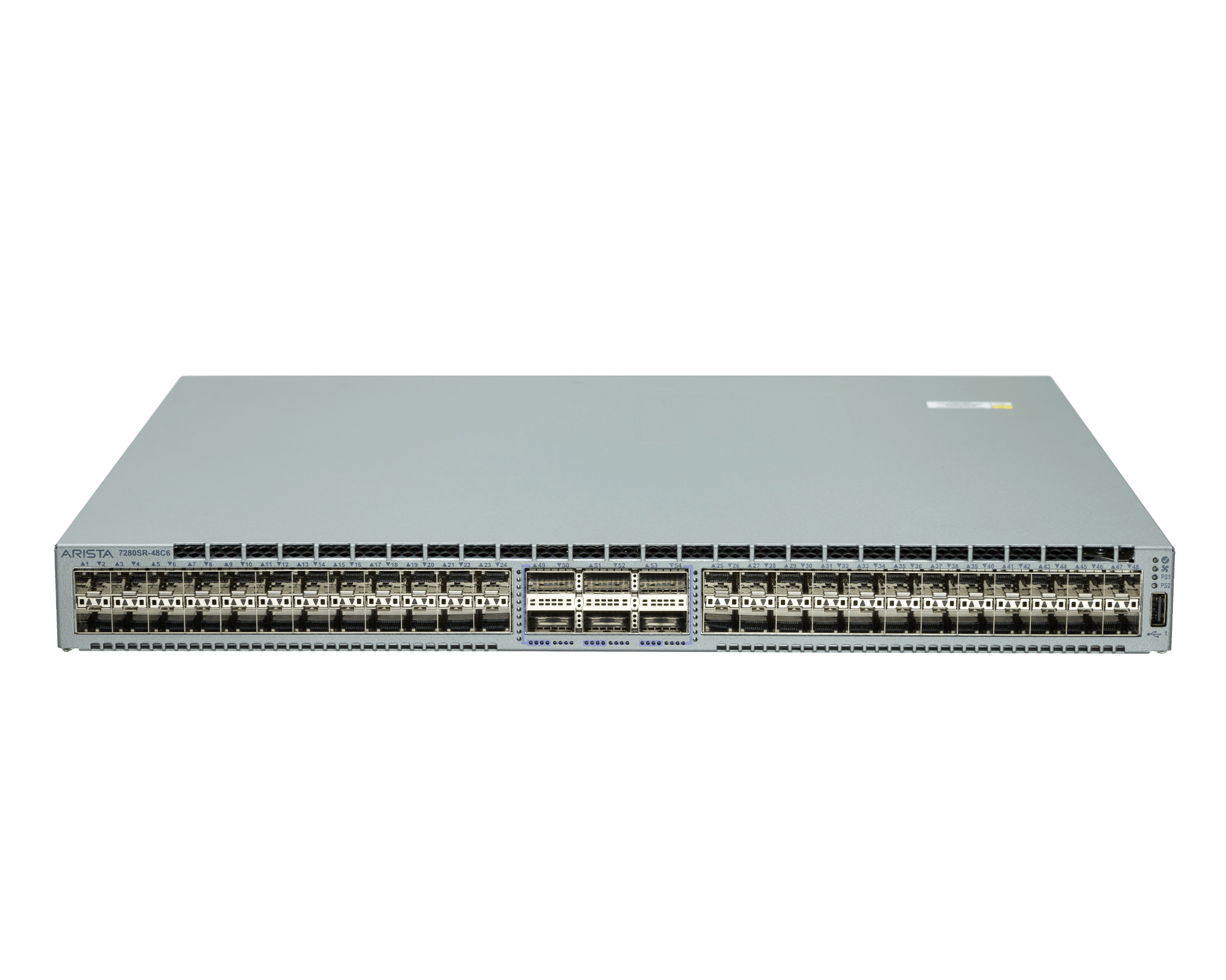 Arista DCS-7280SR-48C6-F 48x 10GbE SFP+ 6x 100GbE QSFP Switch F-R Airflow