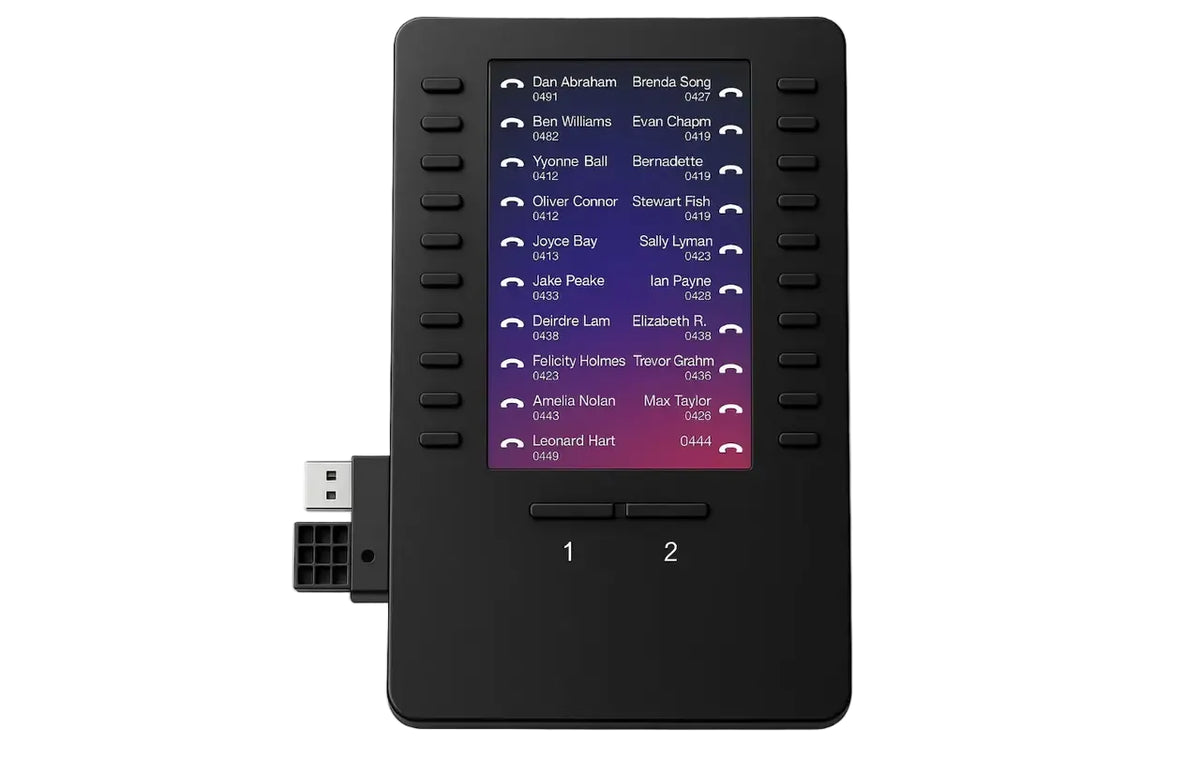 Cisco DP-9800-KEM Desk Phone 9800 Series 40-Key 5-Inch LCD Key Expansion Module