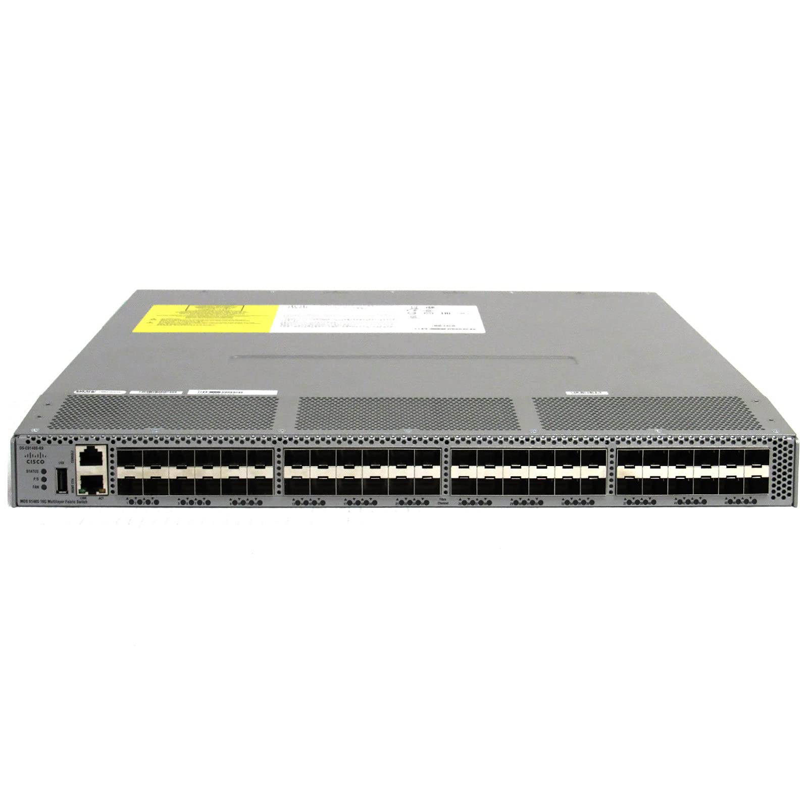 Cisco DS-C9148S-D48PSK9 MDS 9148S 16G Multilayer Fabric Switch - 48 Enabled ports + 48 x 16G SW SFP+ - New