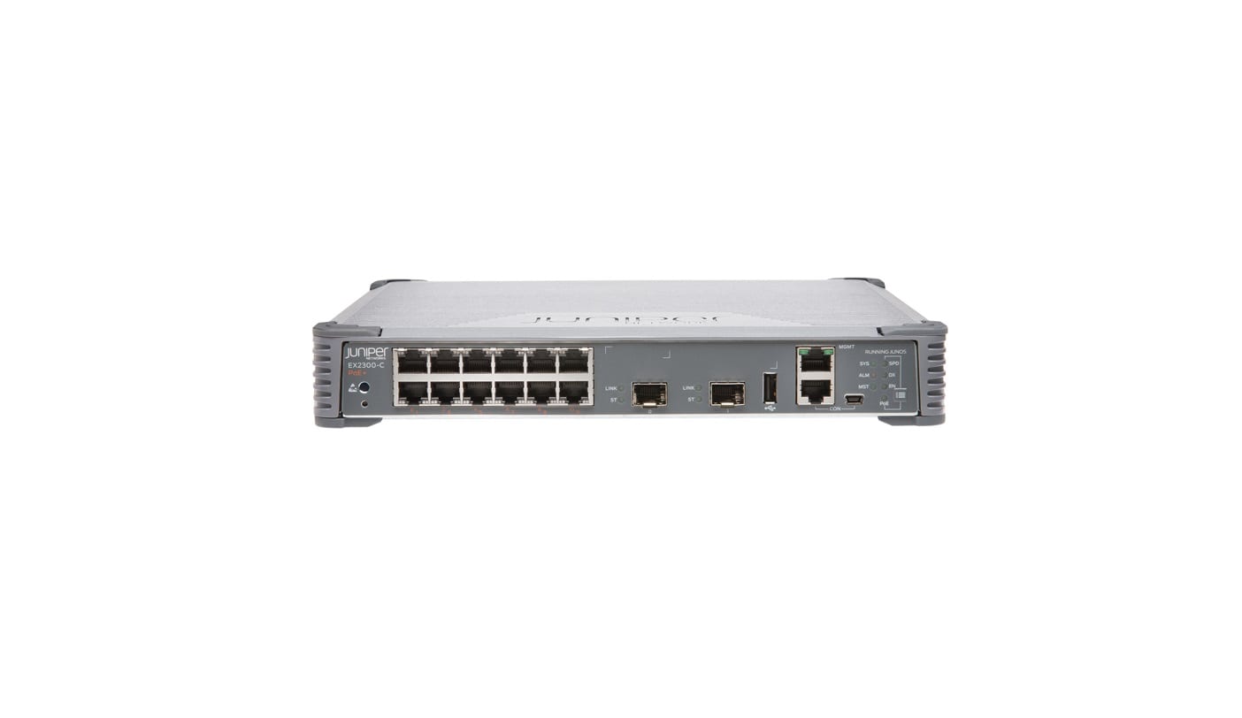 JUNIPER EX2300-C-12T 12 ETHERNET + 2 UPLINK PORTS COMPACT SWITCH