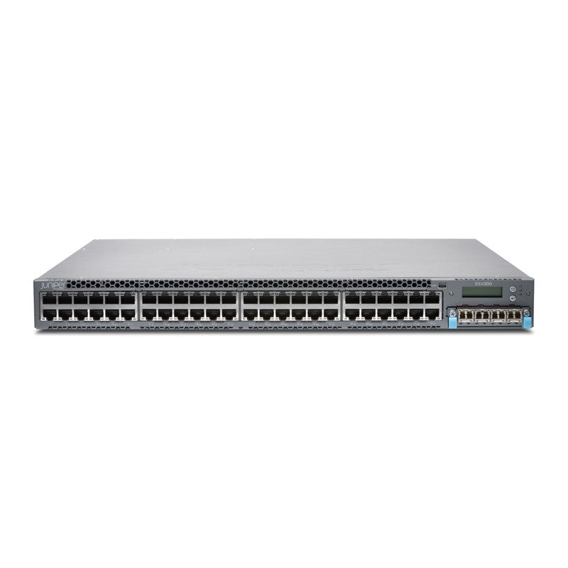 JUNIPER EX4300-48T-AFI GIGABIT L3 SWITCH 48 X GE PORT + 4 X QSFP+ 40G SINGLE AC