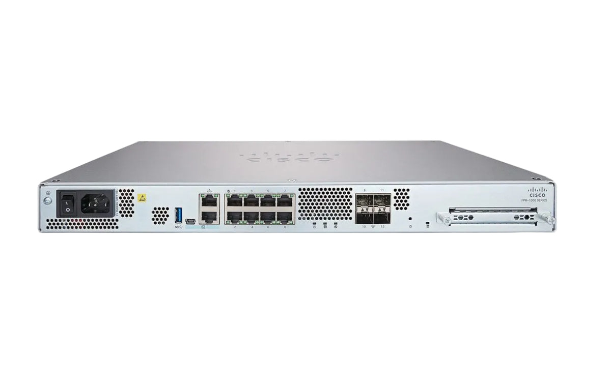 Cisco FPR1140-NGFW-K9 Firepower 1140 12-Port 3.3 Gbps Next-Generation Firewall Appliance