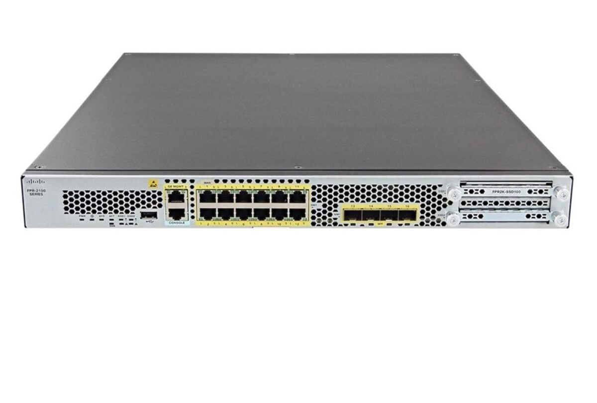 Cisco FPR2110-NGFW-K9 Firepower 2110 Next-Generation Firewall Appliance