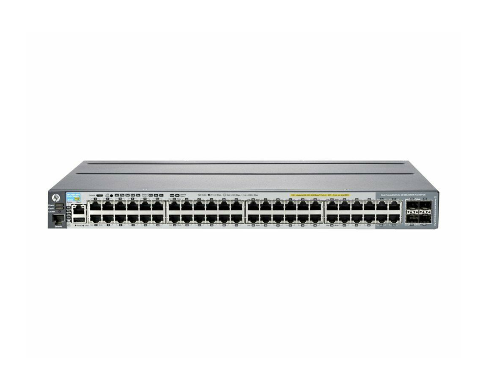J9836A HP 2920 48G POE 740W SWITCH-SWITCH 48 PORTS MANAGED RACK MOUNTABLE. NEW - New