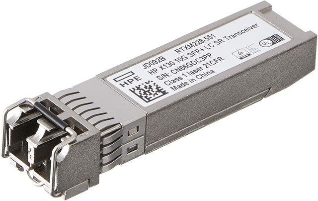 HPE JD092B X130 10G SFP+ LC SR Transceiver - New