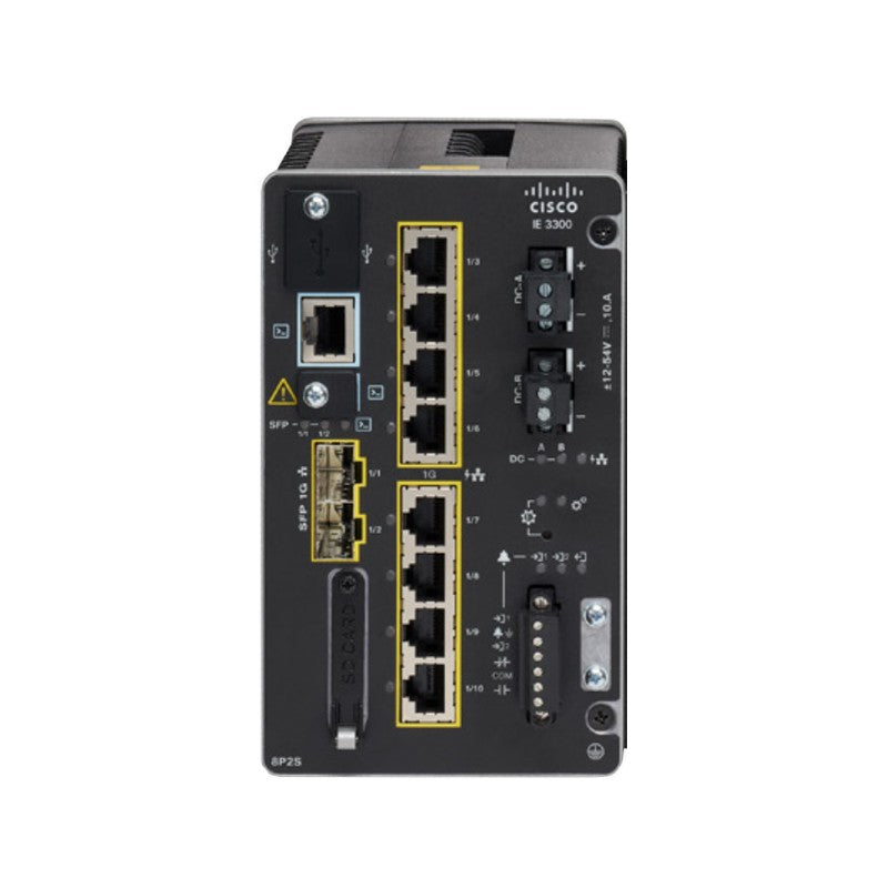 NEW CISCO IE-3300-8P2S-E CISCO CATALYST IE-3300-8P2S RUGGED SWITCH