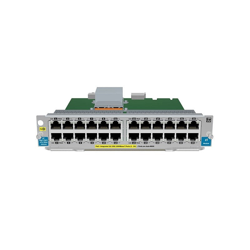 NEW HP 20-PORT GIG-T POE+/2-PORT SFP+ V2 ZL MODULE (J9536A)