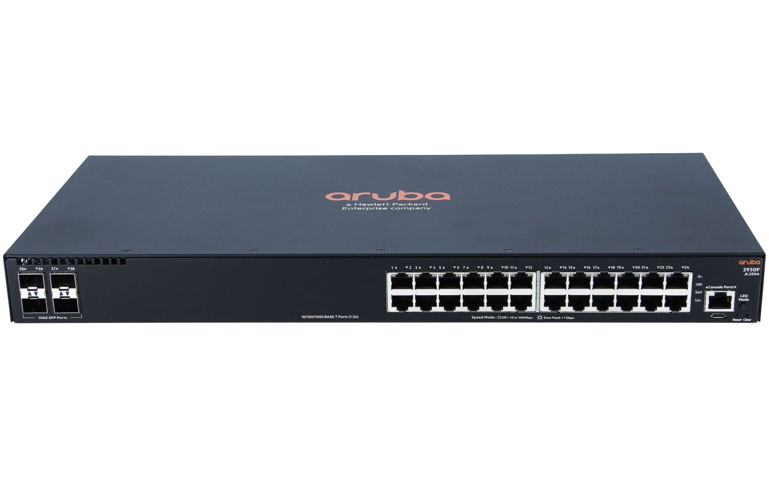 HP JL259A 2930F 24G 4SFP Switch - 24-Port - Managed - Rack-Mountable - New