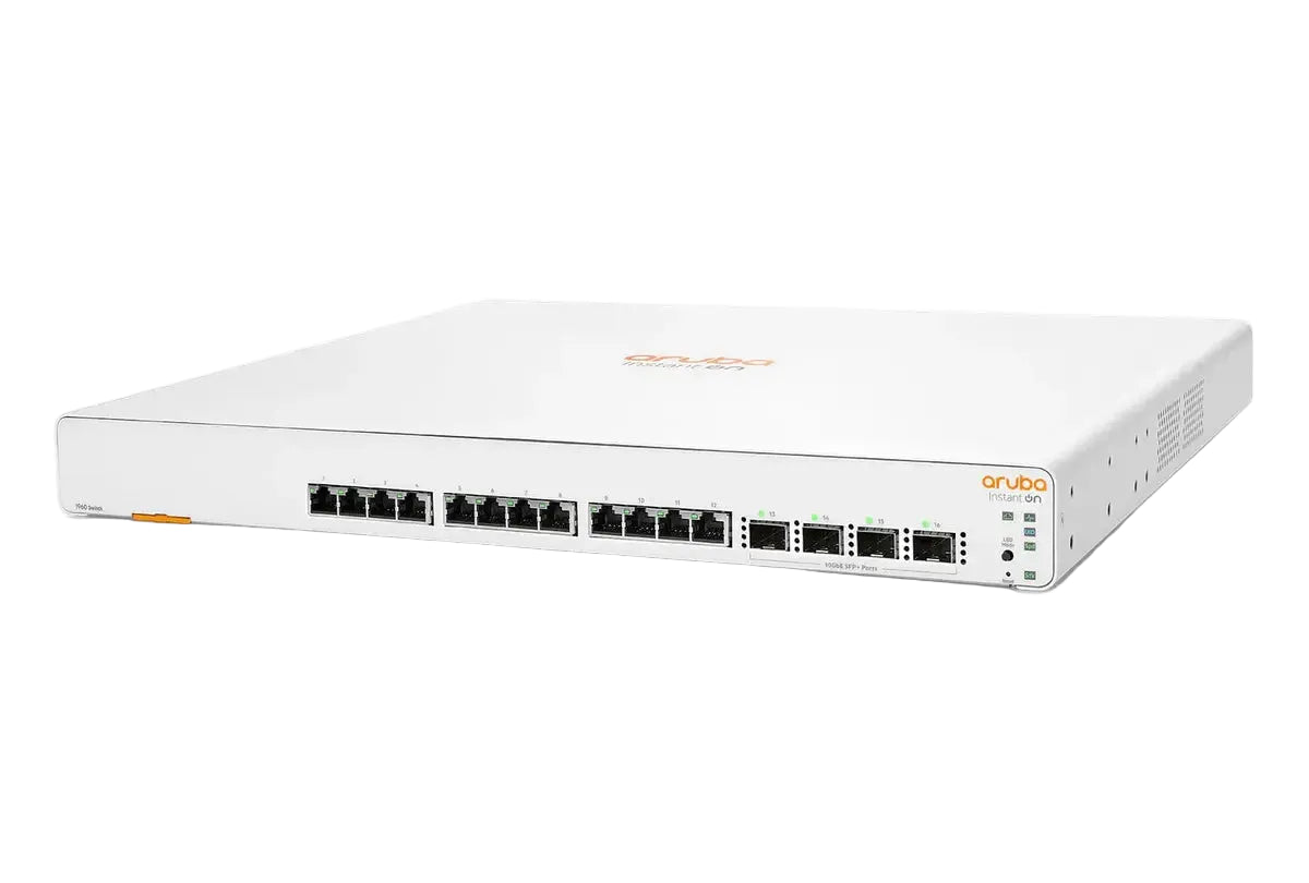 HPE Aruba JL805A Instant On 1960 12-Port 10G 4x SFP+ Smart-Managed Switch