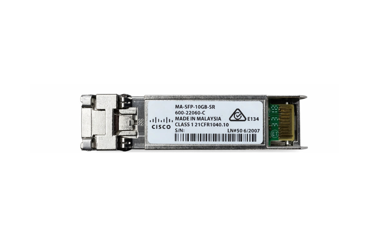 Cisco Meraki MA-SFP-10GB-SR 10GB BASE-SR 850nm SFP+ Transceiver - New