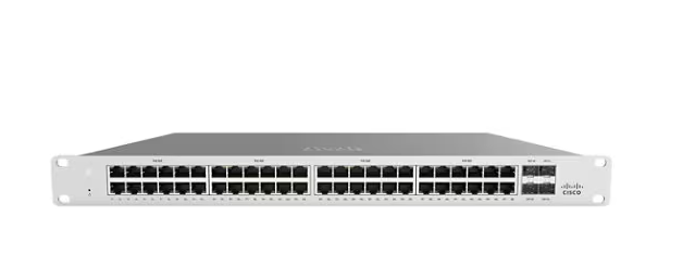 Cisco Meraki MS120-48LP-HW 48x 1GB PoE RJ-45 4x 1GB SFP Unclaimed Switch