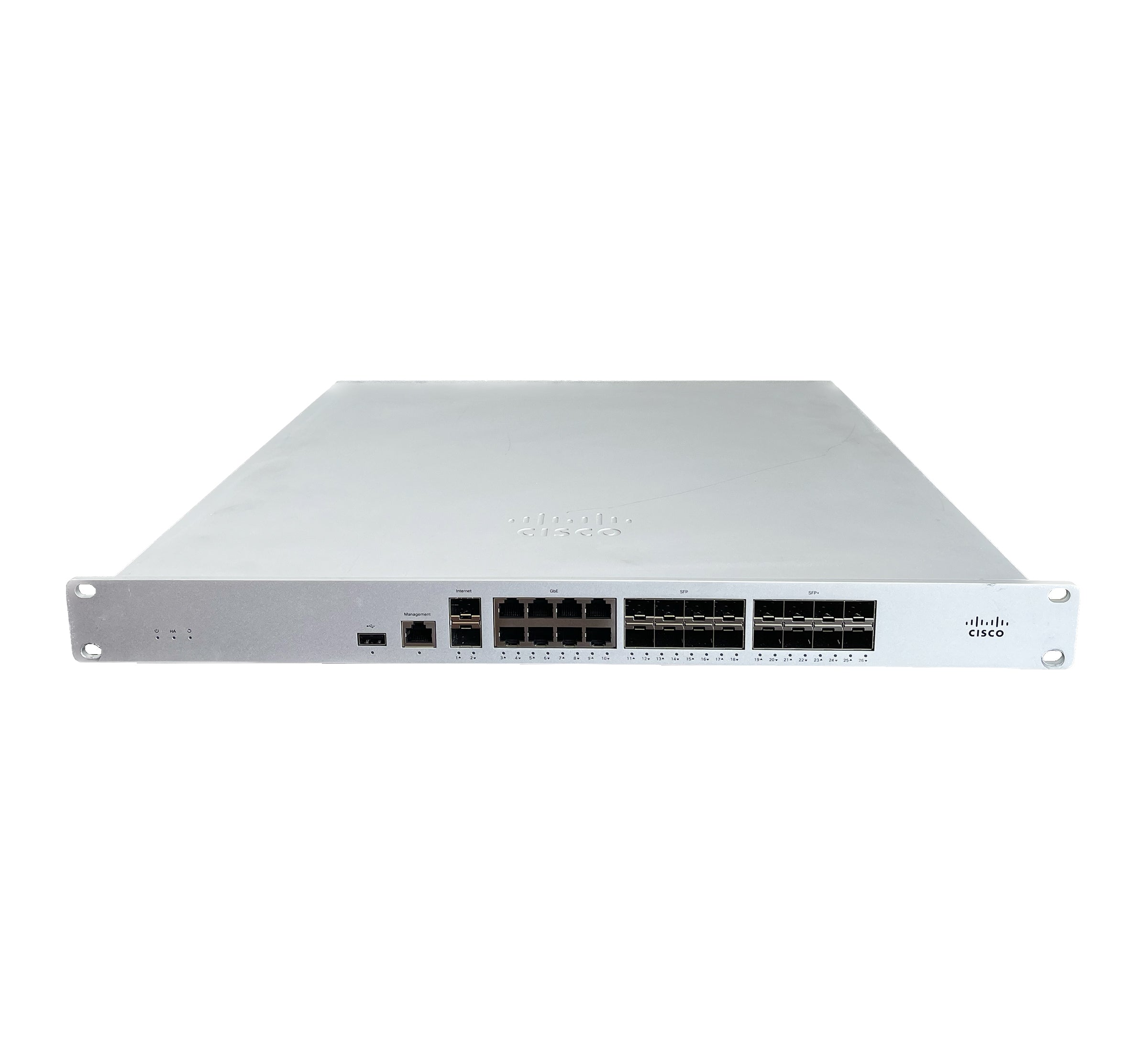 CISCO MERAKI MX450-HW Security Appliance Unclaimed 2x MA-PWR-640WAC Power Supply