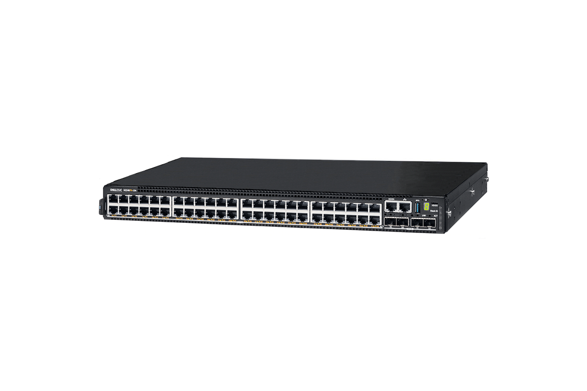 Dell N3248P-ON 48P 1GbE 4P SFP+ 2P QSFP28 PoE+ Switch