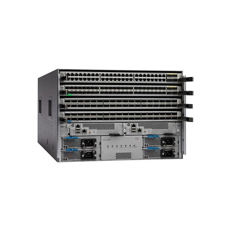 CISCO NEXUS 9504 SWITCH CHASSIS W/ 6 N9K-C9504-FM N9K-C9504-B2