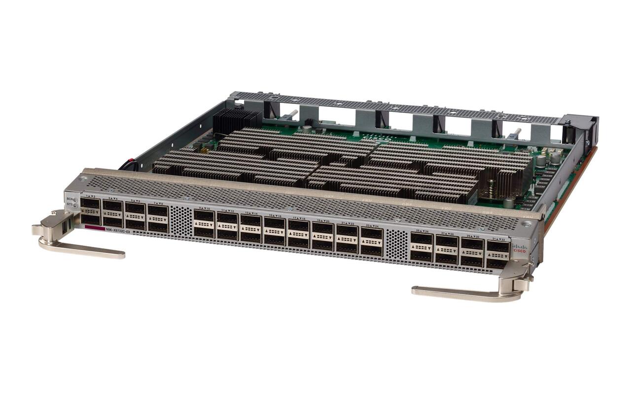 Cisco N9K-X9732C-FX 36Port 100G NX-OS Line Card