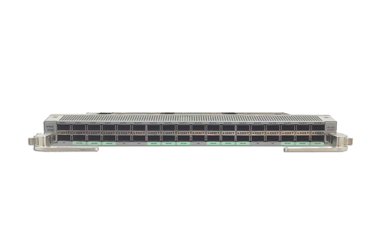 Cisco NC55-24H12F-SE NCS 5508 24X100G 12X40G Line Card