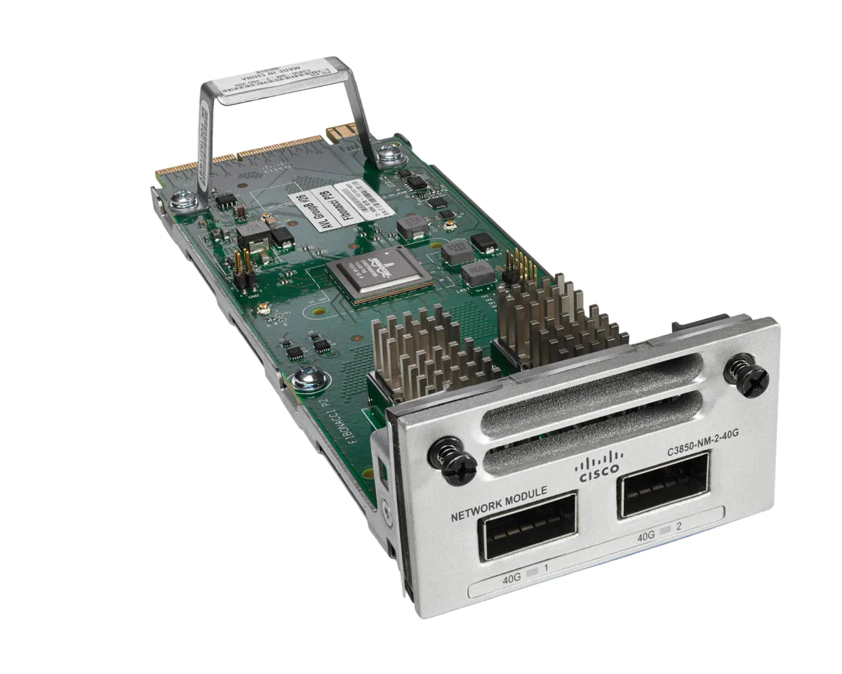 Cisco C3850-NM-2-40G Catalyst 3850 2-Port 40GbE QSFP+ Uplink Network Module