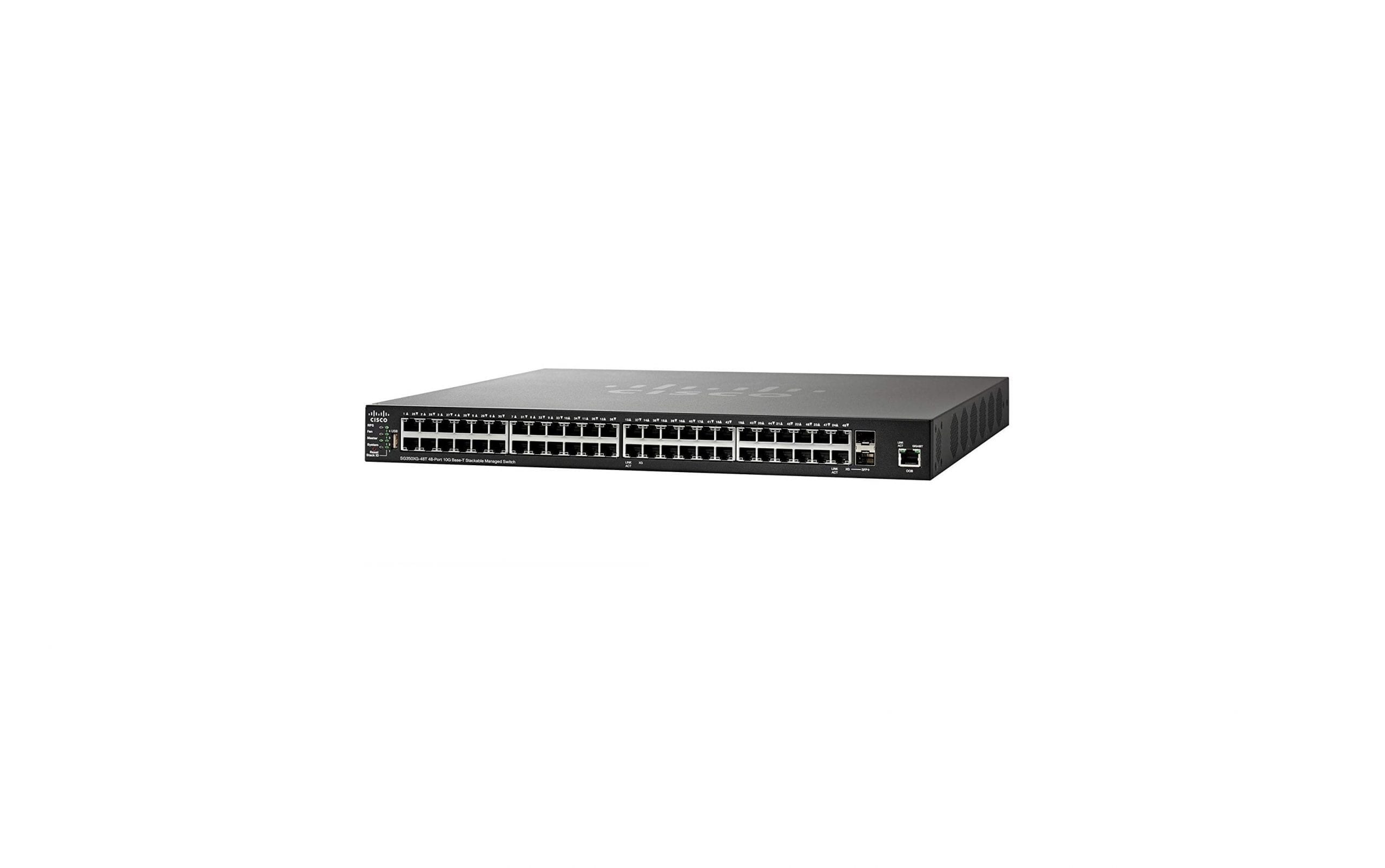 CISCO SMALL BUSINESS SERIES SG350XG-48T-K9 48 PORT 10GBE MANAGED SWITCH - New