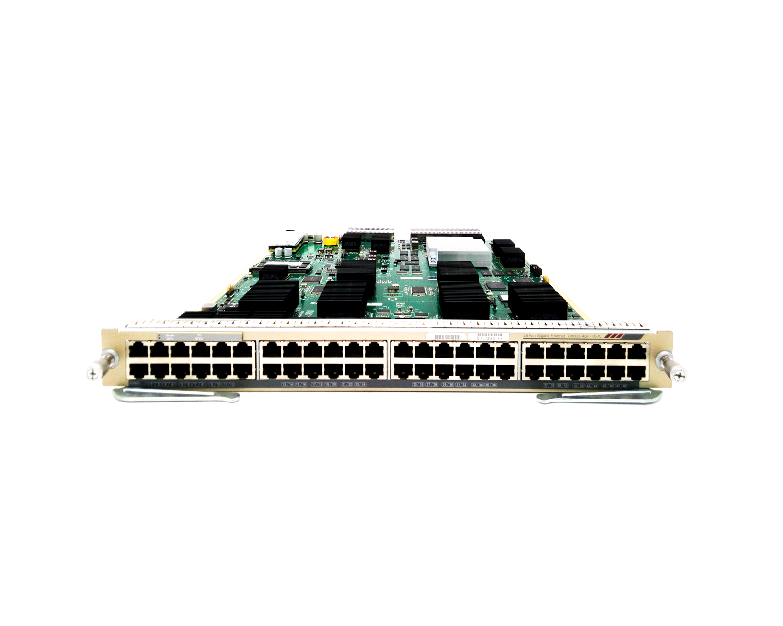 Cisco C6800-48P-TX Catalyst 6800 48-port 1GE Copper Module - Integrated DFC4 - New