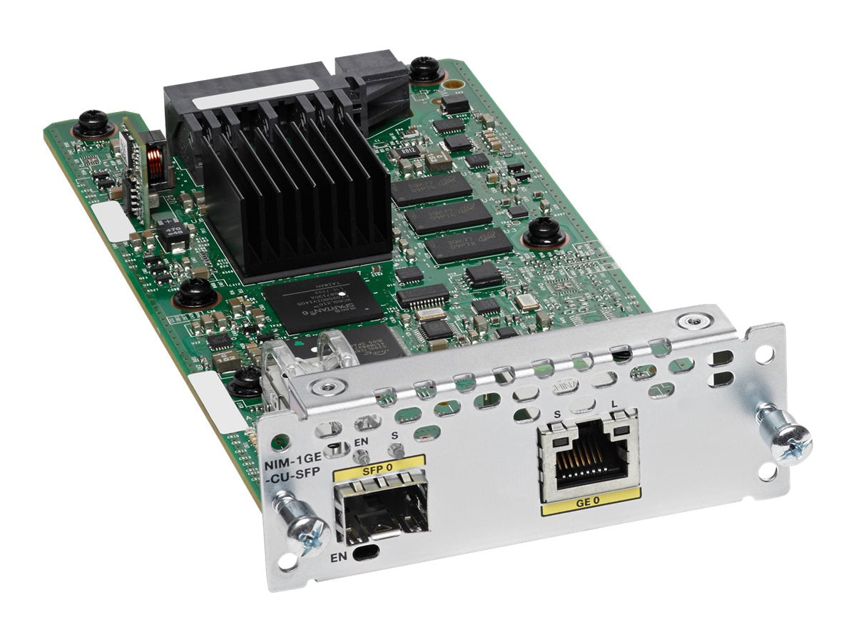 NEW CISCO NIM-1GE-CU-SFP 1-PORT GE/SFP FOR ISR 4000 AND 4300 SERIES