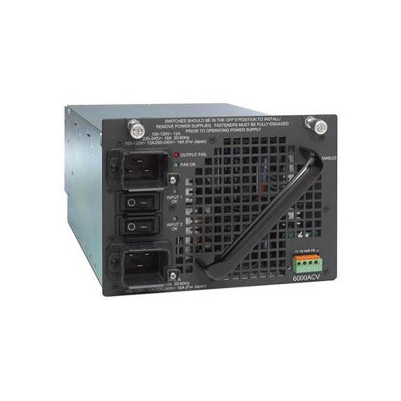 CISCO PWR-C45-6000ACV POE POWER SUPPLY FOR THE CATALYST 4500E SERIES PLATFORM