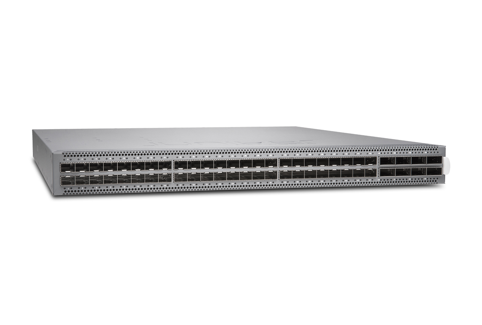 JUNIPER QFX5120-48Y-AFO Switch - 48 port 1GbE/10GbE/25GbE and 100GbE Uplink ports QFX5120-48Y - QFX5120 Series - New