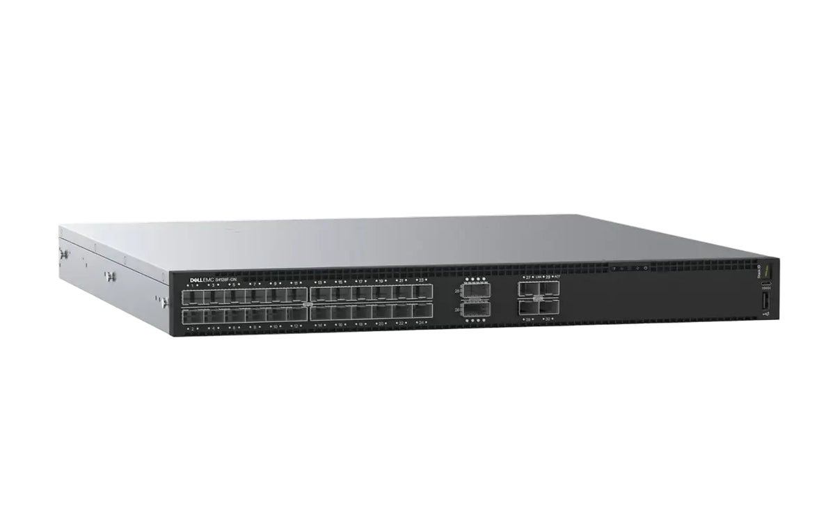 Dell S4128F-ON PowerSwitch 28-Port 10GbE SFP+ 960Gbps Managed Ethernet Switch